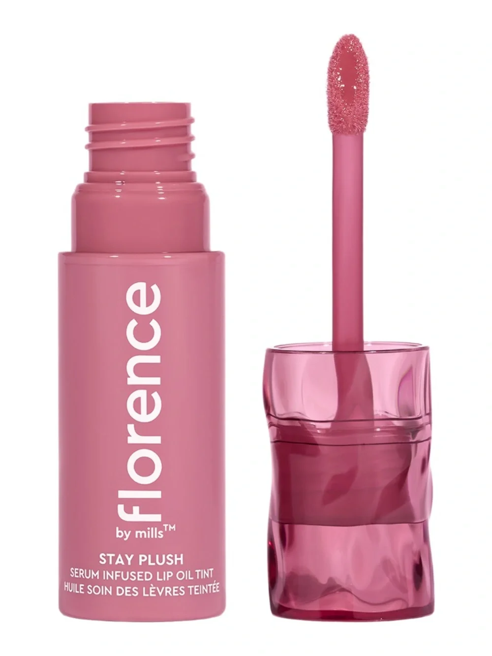 Florence by Mills Stay Plush Serum-Infused Lip Oil Tint — Bahamas mama